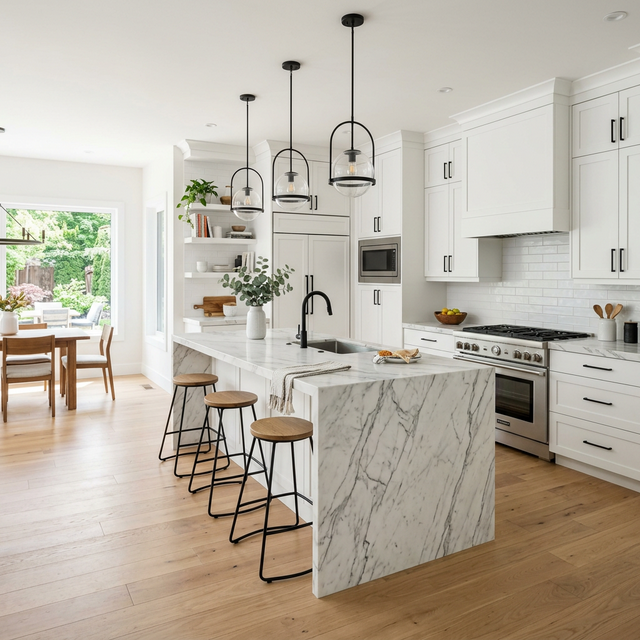 Modern kitchen renovation